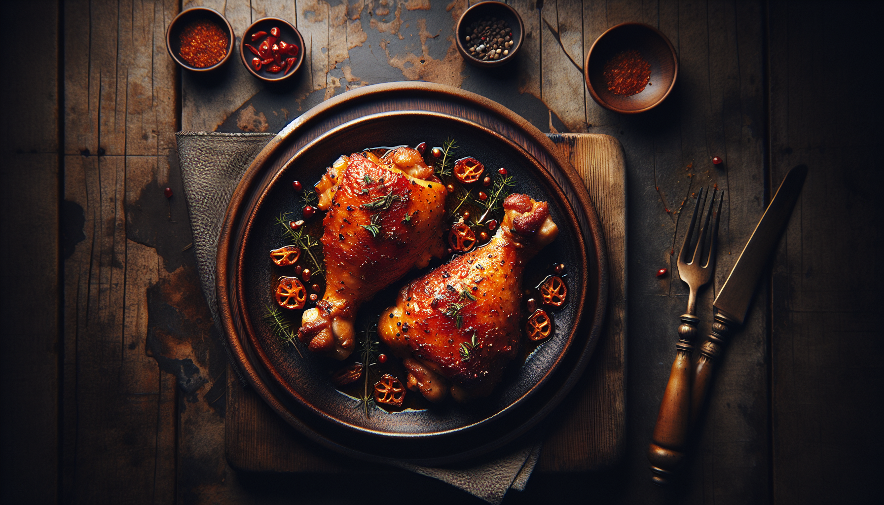 Nduja Chicken Thighs