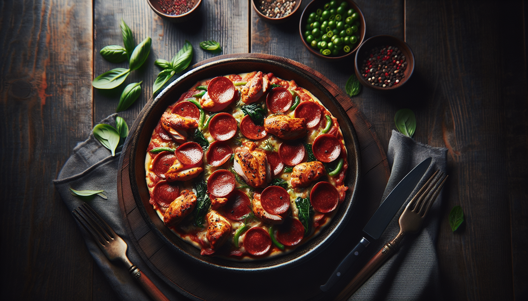 Pepperoni Pizza Chicken